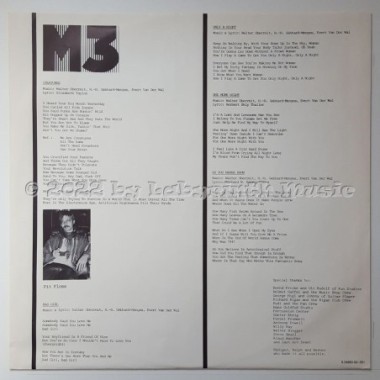 M 3 - Single Boys • 12" Vinyl LP • MINT - Labyrinth Music