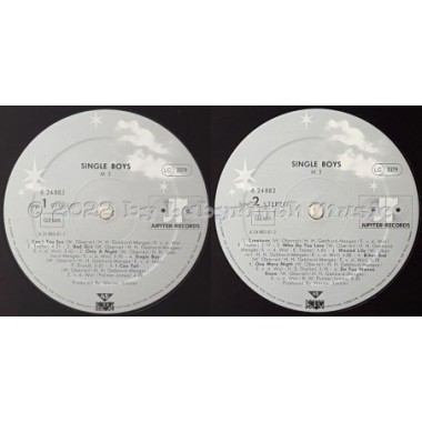 M 3 - Single Boys • 12" Vinyl LP • MINT - Labyrinth Music