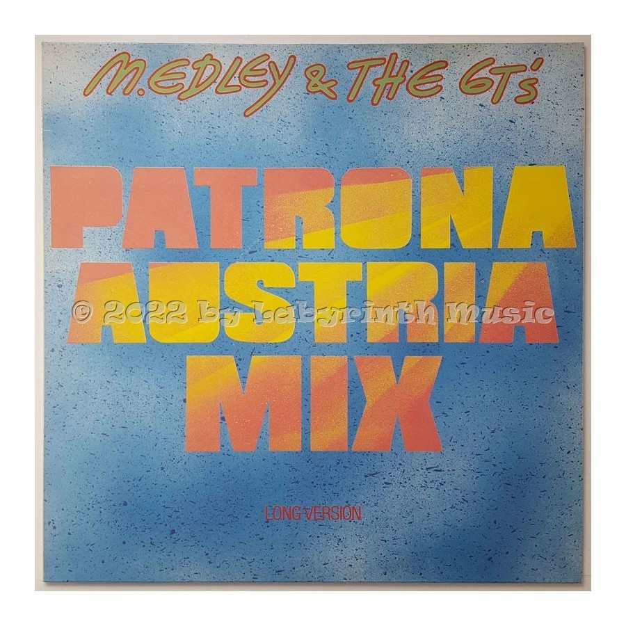 M. Edley & The 6 T.'s - Patrona Austria Mix • 12" Vinyl Maxi • MINT - Labyrinth Music