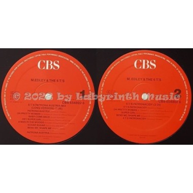 M. Edley & The 6 T.'s - Patrona Austria Mix • 12" Vinyl Maxi • MINT - Labyrinth Music