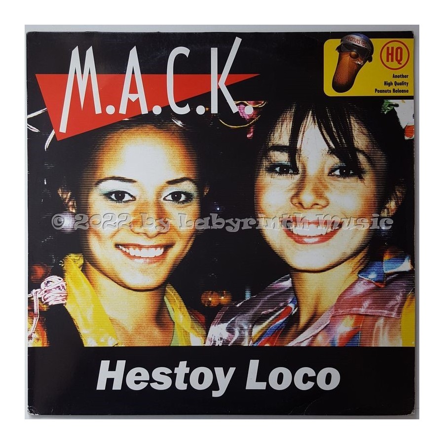 M.A.C.K. - Hestoy Loco • 12" Vinyl Maxi • EX - Labyrinth Music