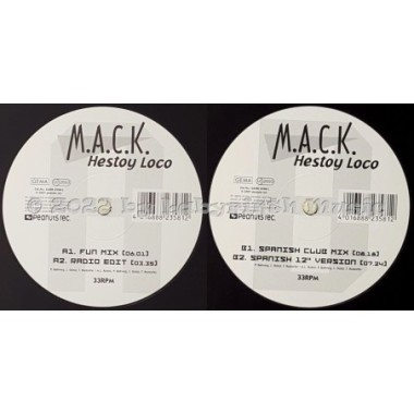 M.A.C.K. - Hestoy Loco • 12" Vinyl Maxi • EX - Labyrinth Music