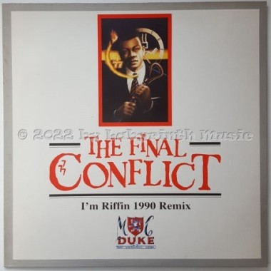 M.C. Duke & DJ Leader 1 - The Final Conflict • 12" Vinyl Maxi • MINT - Labyrinth Music