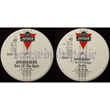 Bananarama - A Trick Of The Night • 12" Vinyl Maxi • EX - Labyrinth Music