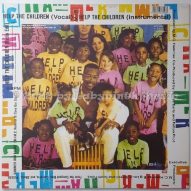 M.C. Hammer - Help The Children • 12" Vinyl Maxi - Labyrinth Music