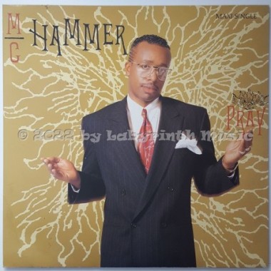 M.C. Hammer - Pray • 12" Vinyl Maxi • EX - Labyrinth Music