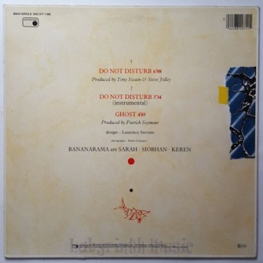 Bananarama - Do Not Disturb • 12" Vinyl Maxi • EX - Labyrinth Music