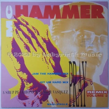 M.C. Hammer - Pray • Remix Volume 2 • 12" Vinyl Maxi - Labyrinth Music