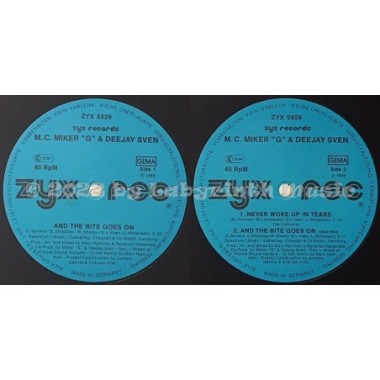 M.C. Miker G. & Deejay Sven - And The Bite Goes On • 12" Vinyl Maxi • NM - Labyrinth Music
