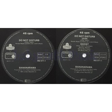 Bananarama - Do Not Disturb • 12" Vinyl Maxi • MINT - Labyrinth Music