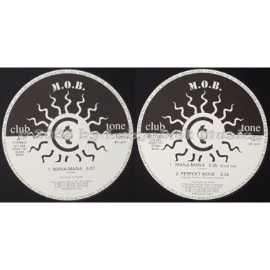 M.O.B. - Mana Mana • 12" Vinyl Maxi • MINT - Labyrinth Music
