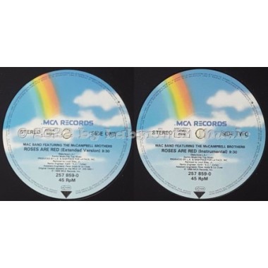Mac Band Feat. The McCampbell Brothers - Roses Are Red • 12" Vinyl Maxi • EX - Labyrinth Music
