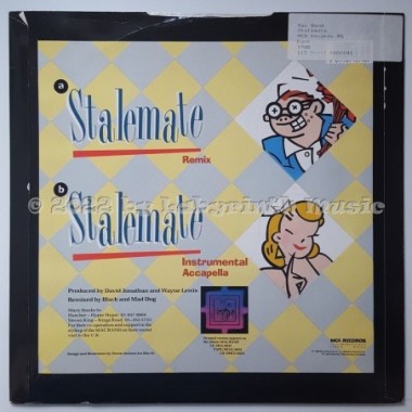 Mac Band Feat. The McCampbell Brothers - Stalemate • Remix • 12" Vinyl Maxi • EX - Labyrinth Music