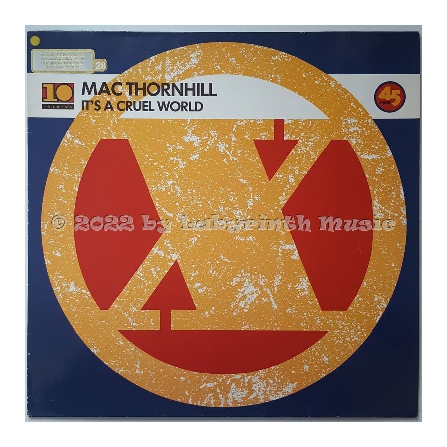Mac Thornhill - It's A Cruel World • 12" Vinyl Maxi - Labyrinth Music