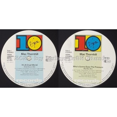 Mac Thornhill - It's A Cruel World • 12" Vinyl Maxi - Labyrinth Music