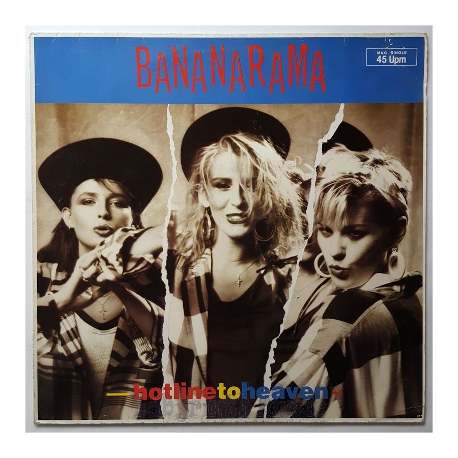Bananarama - Hotline To Heaven • 12" Vinyl Maxi • EX - Labyrinth Music