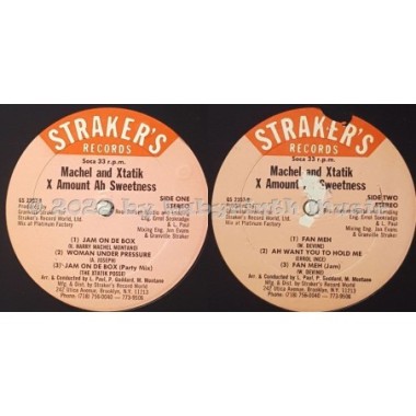 Machel Montano - X Amount Of Sweetness • 12" Vinyl LP • EX - Labyrinth Music