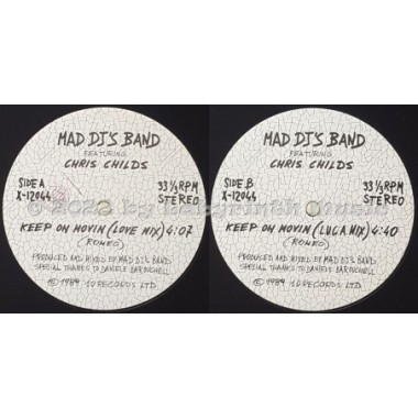 Mad DJ's Band - Keep On Movin • 12" Vinyl Maxi • EX - Labyrinth Music