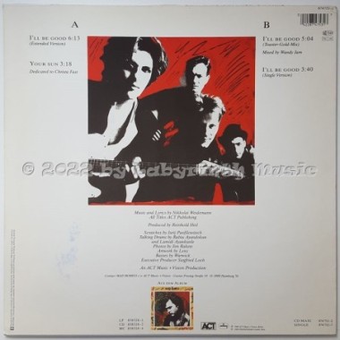 Mad Romeo - I'll Be Good • 12" Vinyl Maxi • EX - Labyrinth Music