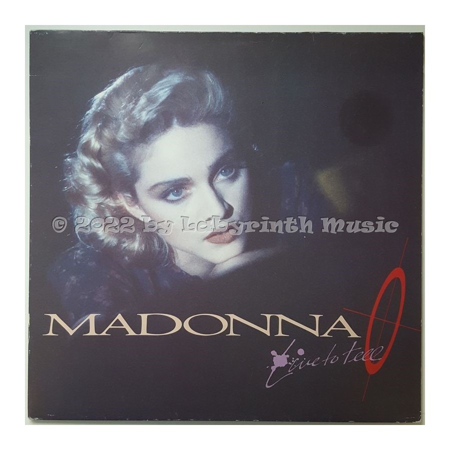 Madonna - Live To Tell • 12" Vinyl Maxi • EX - Labyrinth Music