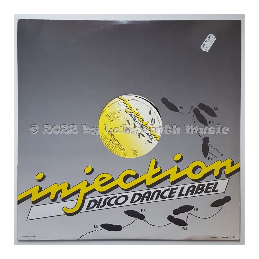 Mai Tai - Female Intuition • 12" Vinyl Maxi - Labyrinth Music