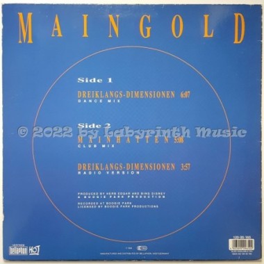 Maingold - Dreiklangs-Dimensionen • 12" Vinyl Maxi • EX - Labyrinth Music