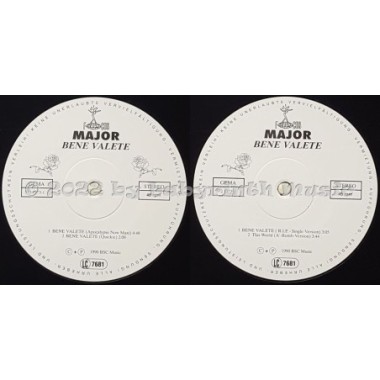 Major - Bene Valete • 12" Vinyl Maxi • EX - Labyrinth Music