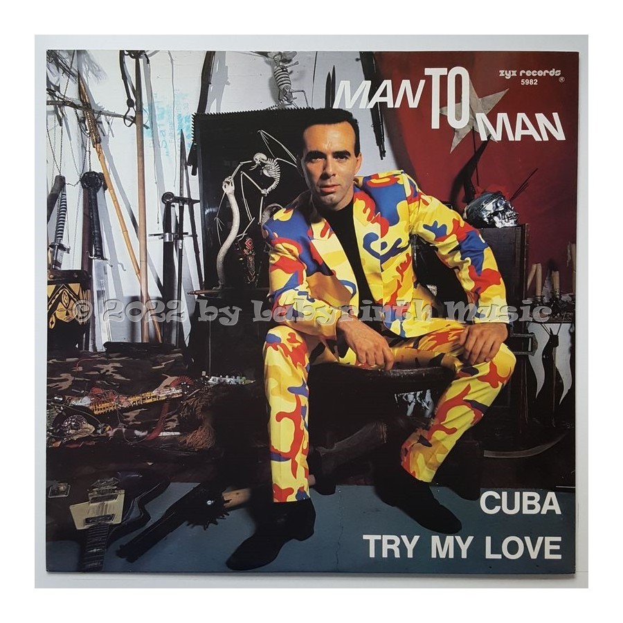 Man 2 Man - Cuba • 12" Vinyl Maxi • EX - Labyrinth Music