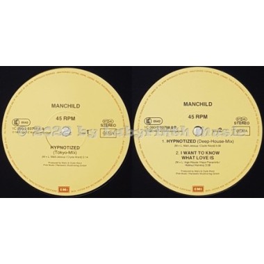 Manchild - Hypnotized • 12" Vinyl Maxi • MINT - Labyrinth Music