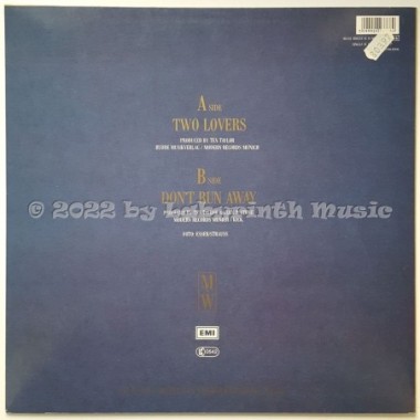 Mandy Winter - Two Lovers • 12" Vinyl Maxi • EX - Labyrinth Music