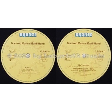 Manfred Mann's Earth Band - Runner • 12" Vinyl Maxi • MINT - Labyrinth Music