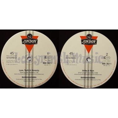 Bananarama - Love, Truth & Honesty • 12" Vinyl Maxi • EX - Labyrinth Music