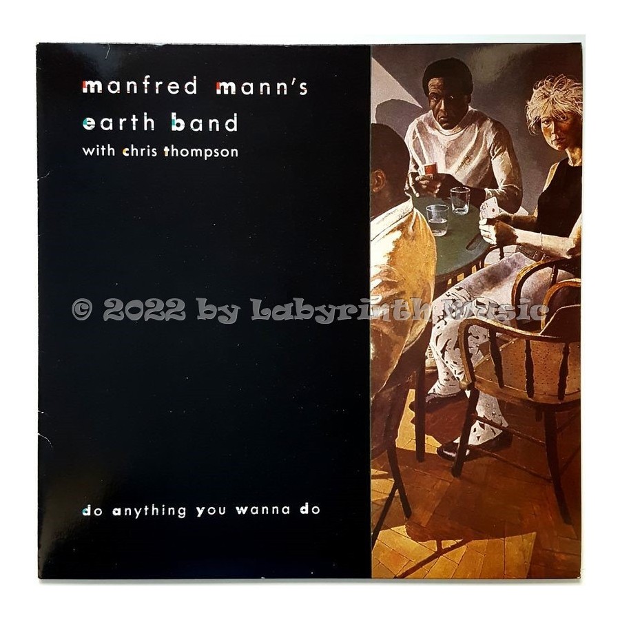 Manfred Mann's Earth Band With Chris Thompson - Do Anything You Wanna Do • 12" Vinyl Maxi • MINT - Labyrinth Music