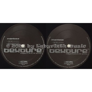 Mantese - The Test • 12" Vinyl Maxi • EX - Labyrinth Music