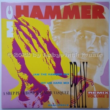 M.C. Hammer - Pray • Remix Volume 2 • 12" Vinyl Maxi • EX - Labyrinth Music