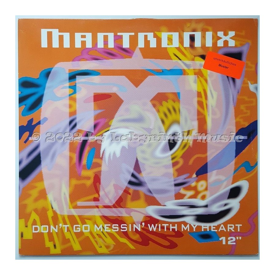 Mantronix - Don't Go Messin' With My Heart • 12" Vinyl Maxi • EX - Labyrinth Music