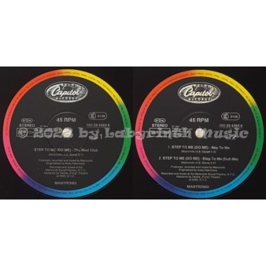 Mantronix - Step To Me (Do Me) • 12" Vinyl Maxi • EX - Labyrinth Music