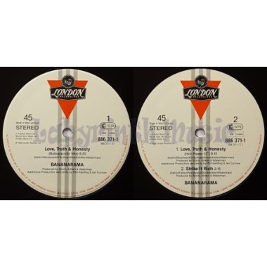 Bananarama - Love Truth & Honesty • The Remixes • 12" Vinyl Maxi - Labyrinth Music