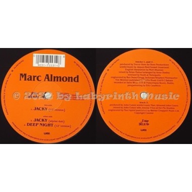 Marc Almond - Jacky • 12" Vinyl Maxi • NM - Labyrinth Music