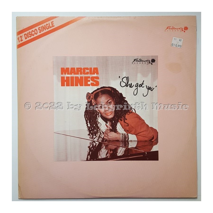 Marcia Hines - She Got You • 12" Vinyl Maxi • EX - Labyrinth Music