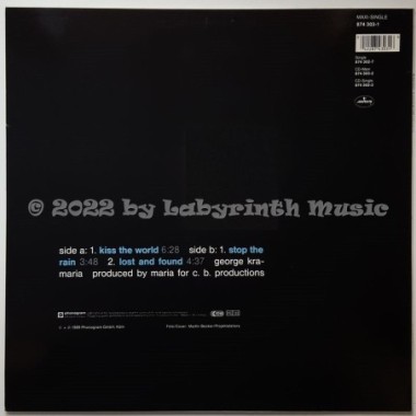 Maria - Kiss The World • 12" Vinyl Maxi • MINT - Labyrinth Music