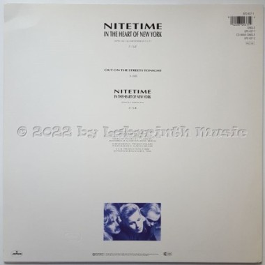 Maria - Nitetime In The Heart Of New York • 12" Vinyl Maxi • EX - Labyrinth Music