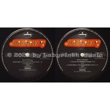 Maria - Nitetime In The Heart Of New York • 12" Vinyl Maxi • EX - Labyrinth Music