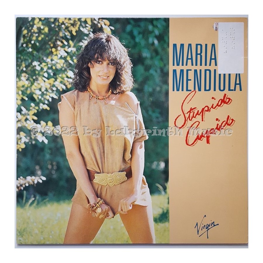 Maria Mendiola - Stupid Cupid • 12" Vinyl Maxi • EX - Labyrinth Music
