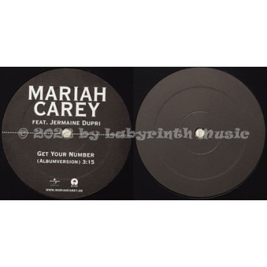 Mariah Carey Feat. Jermaine Dupri - Get Your Number • 12" Vinyl Maxi - Labyrinth Music