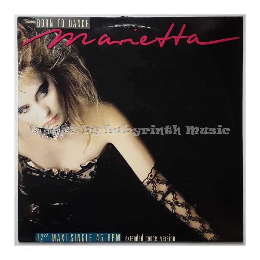 Marietta - Born To Dance • 12" Vinyl Maxi • EX - Labyrinth Music