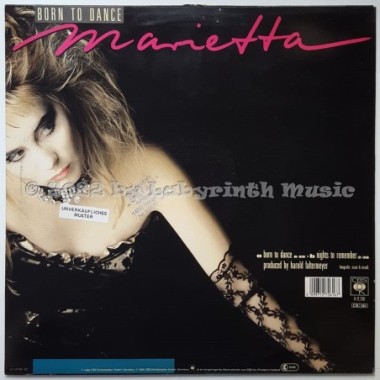 Marietta - Born To Dance • 12" Vinyl Maxi • EX - Labyrinth Music