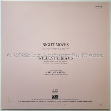 Marilyn Martin - Night Moves • 12" Vinyl Maxi • NM - Labyrinth Music