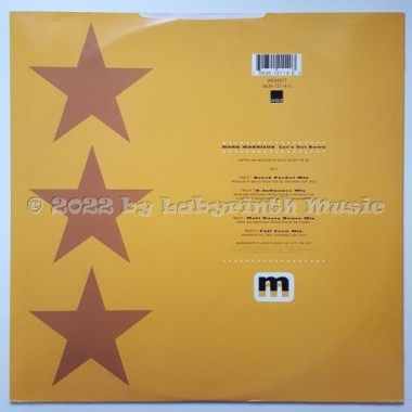 Mark Morrison - Let's Get Down • 12" Vinyl Maxi • EX - Labyrinth Music