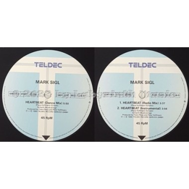 Mark Sigl - Heartbeat • 12" Vinyl Maxi • MINT - Labyrinth Music